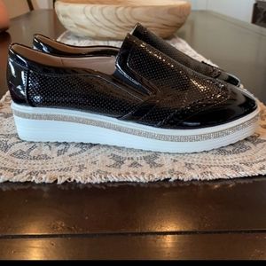 PLATFORM SLIP ON SNEAKERS